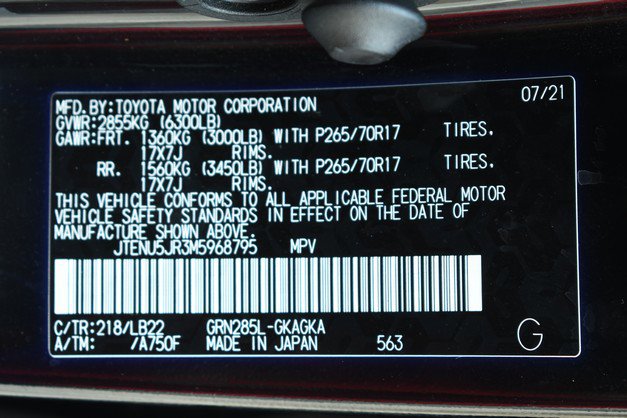 Certified 2021 Toyota 4Runner SR5 Premium w/ Moonroof Package AWD/4WD image 34