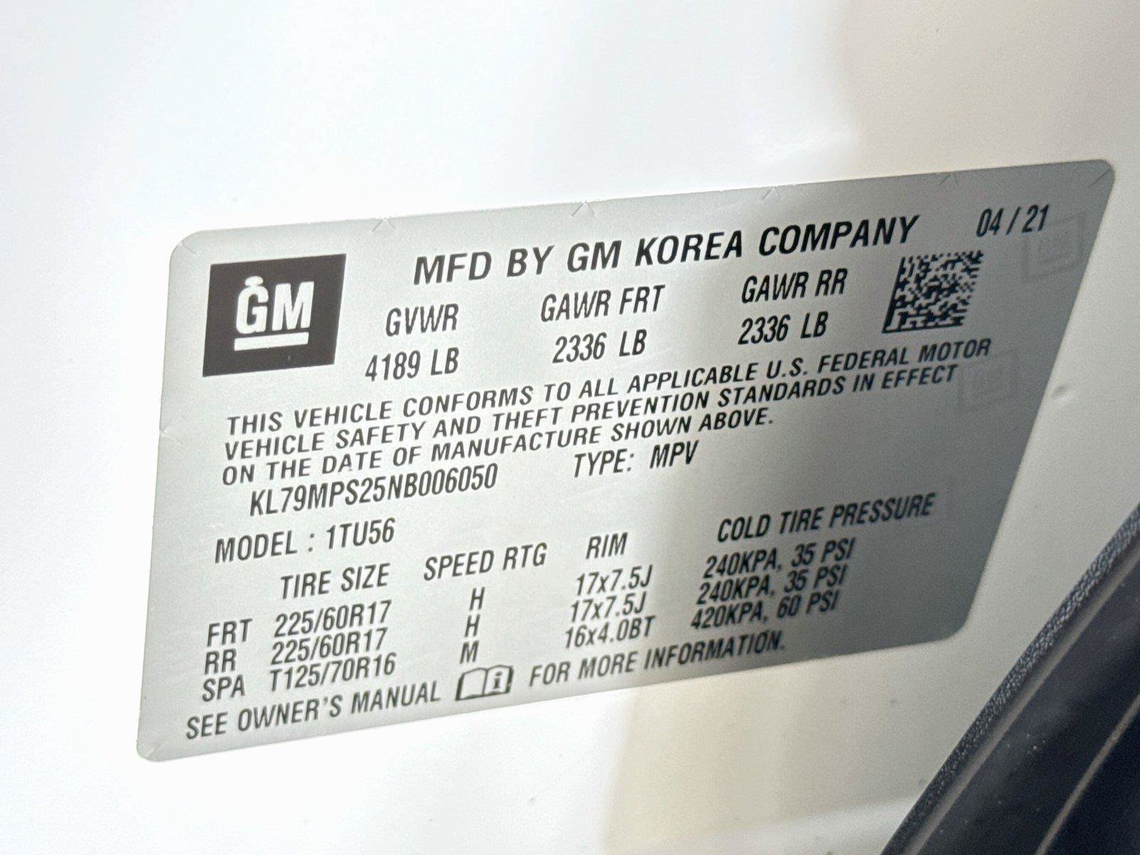 Used 2022 Chevrolet TrailBlazer LT w/ Convenience Package FWD image 31