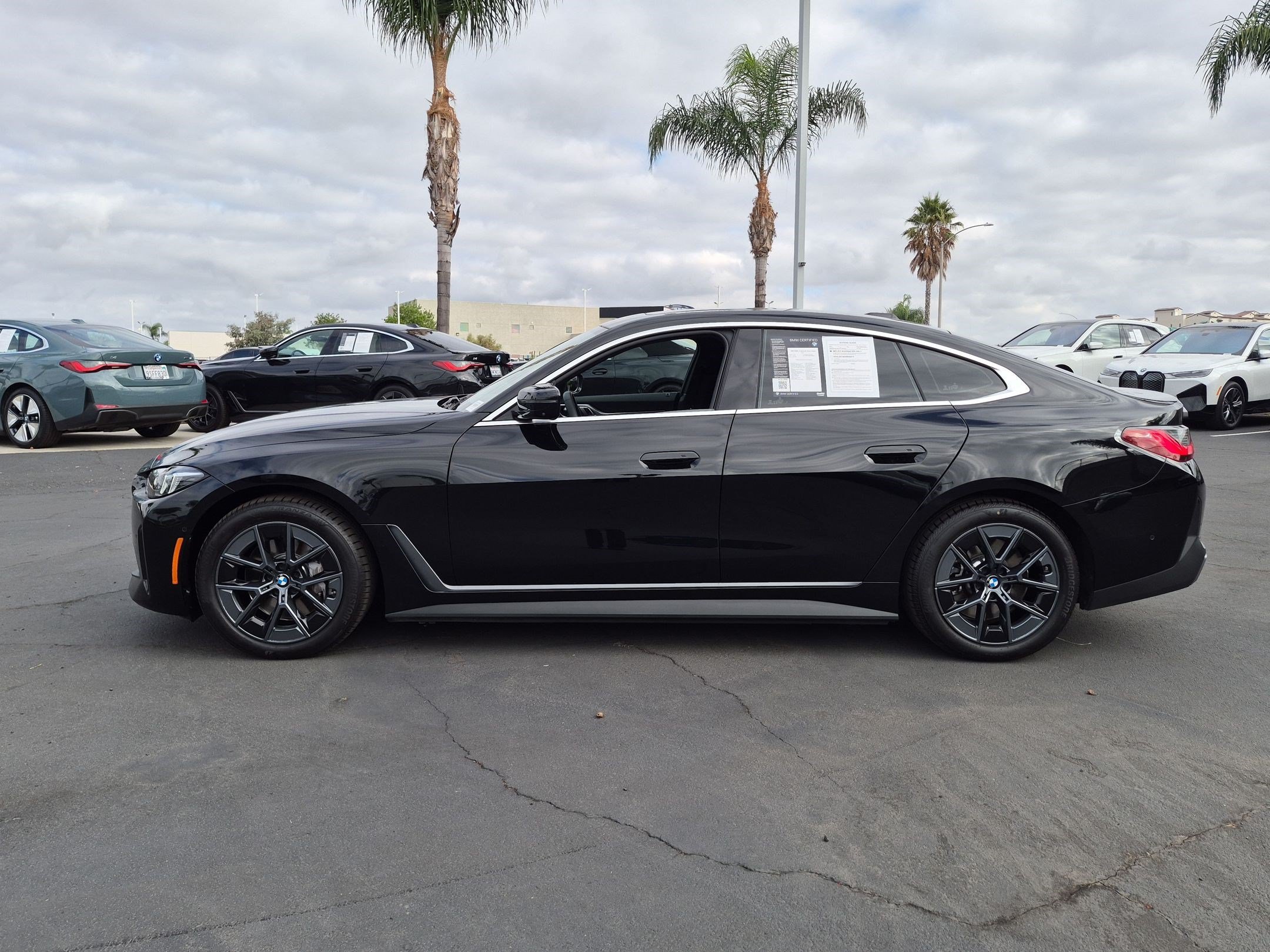 Certified 2025 BMW i4 eDrive40 w/ Parking Assistance Package RWD image 7