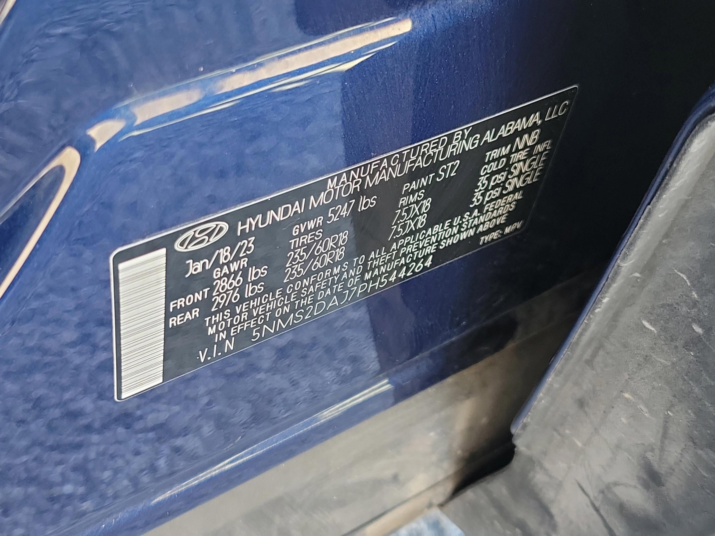 Certified 2023 Hyundai Santa Fe SEL w/ Cargo Package image 32