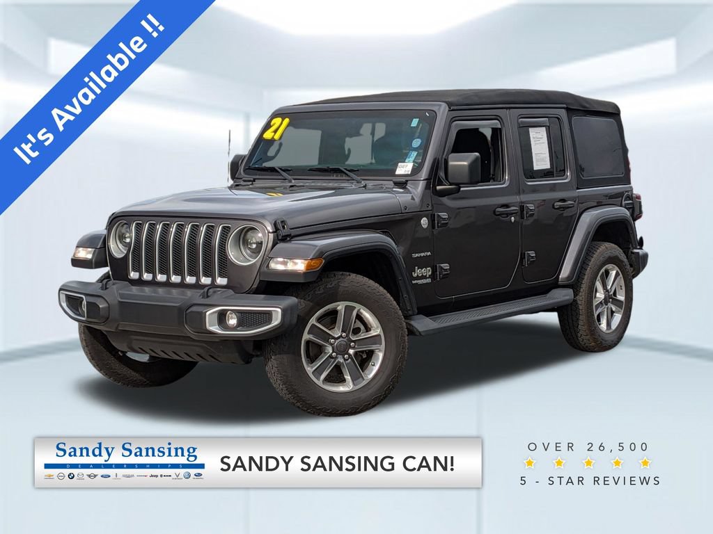 Used 2021 Jeep Wrangler Unlimited Sahara