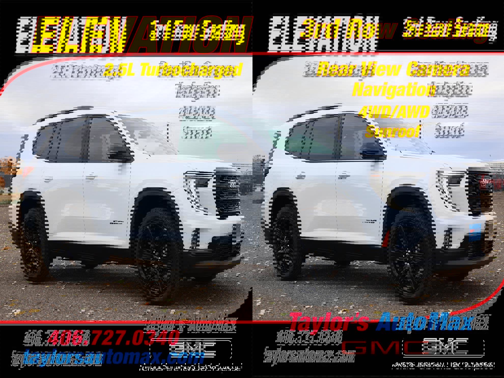 New 2026 GMC Acadia Elevation w/ Super Cruise Package