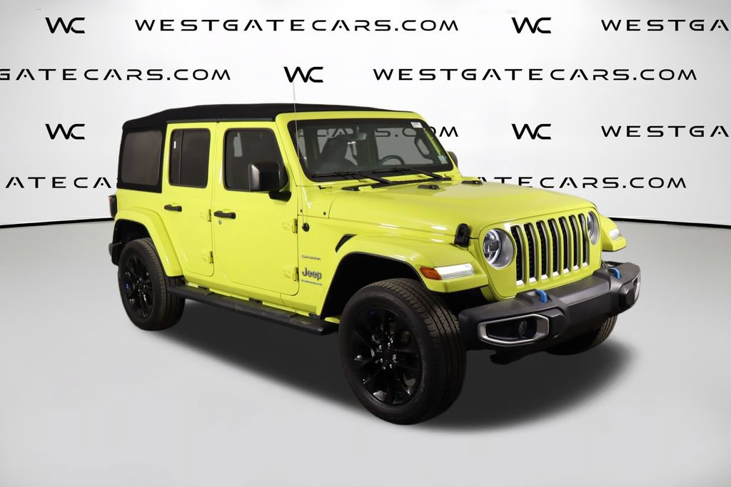 Used 2023 Jeep Wrangler Unlimited Sahara w/ Cold Weather Group AWD/4WD image 44