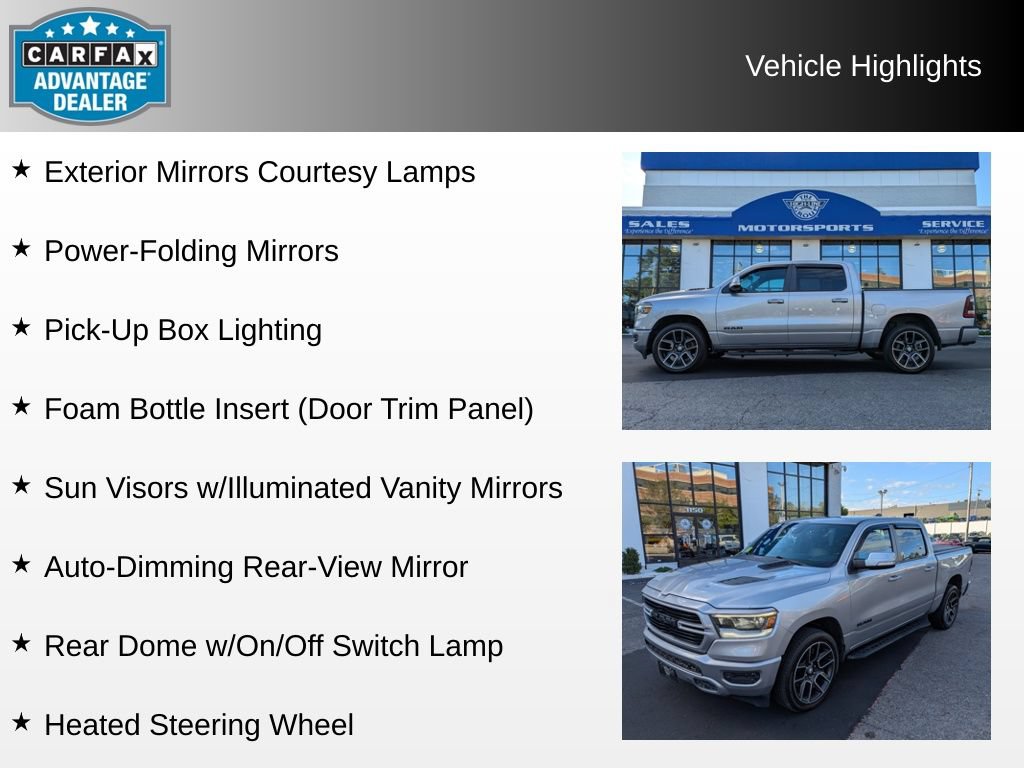 Used 2019 RAM 1500 Sport w/ Level 2 Equipment Group AWD/4WD image 10