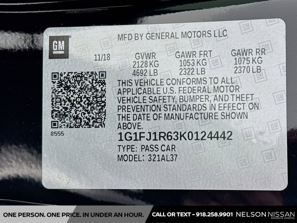 Used 2019 Chevrolet Camaro ZL1 RWD image 33