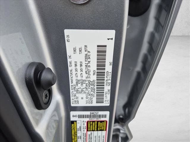New 2026 Toyota Tundra SR5 w/ SR5 Convenience Package RWD image 17