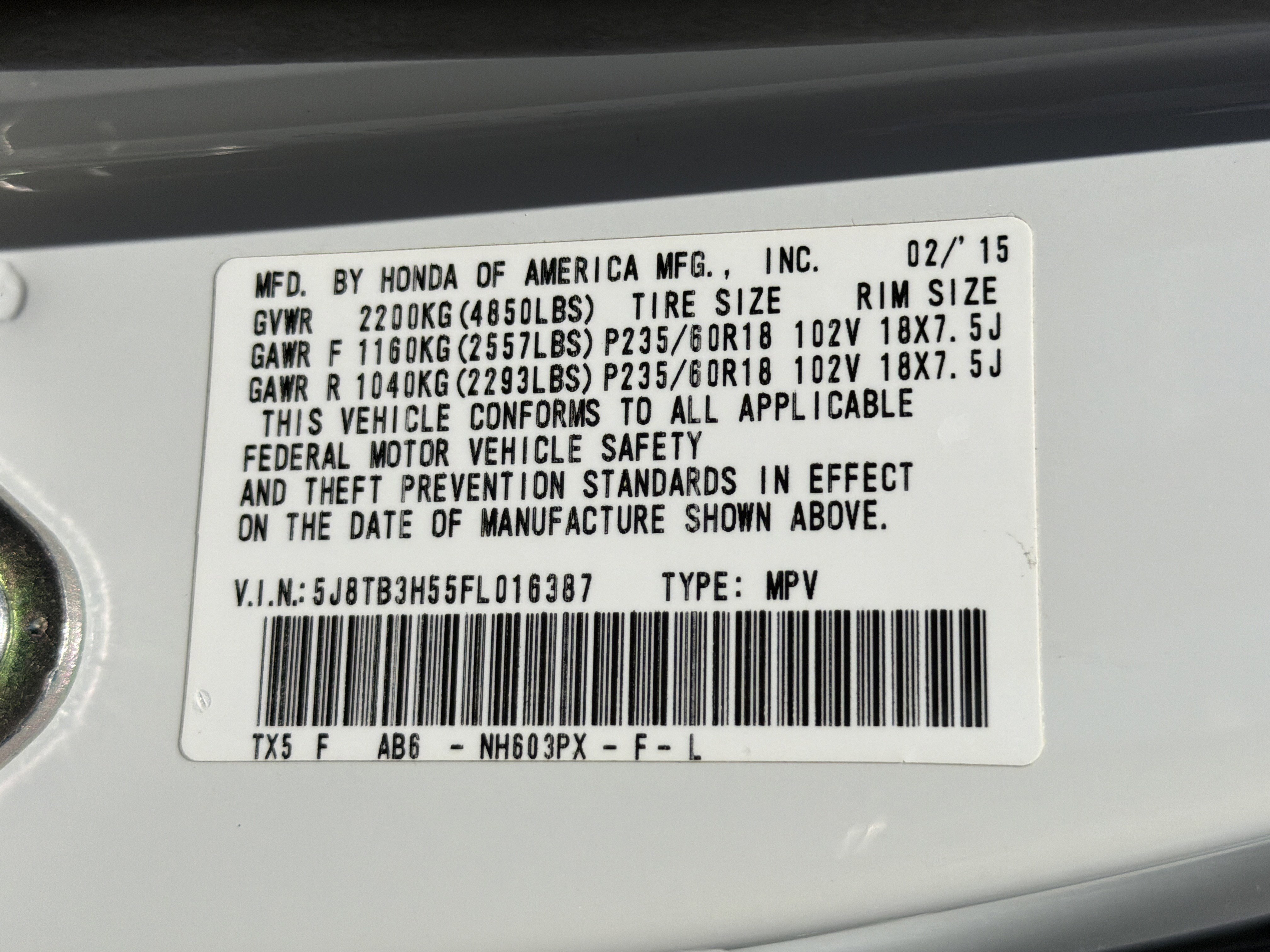 Used 2015 Acura RDX FWD w/ Technology Package image 35