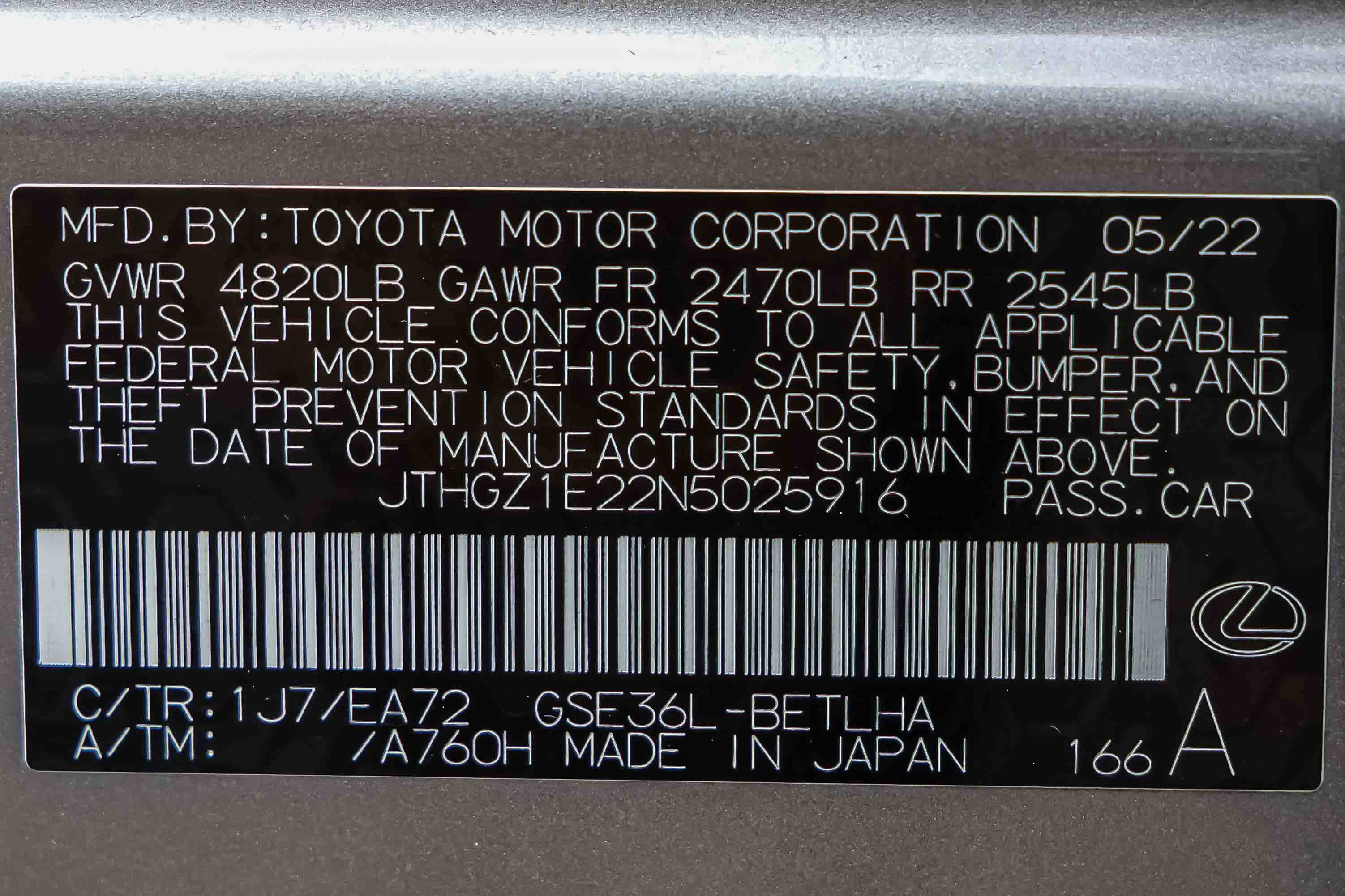 Used 2022 Lexus IS 350 F Sport AWD/4WD image 25
