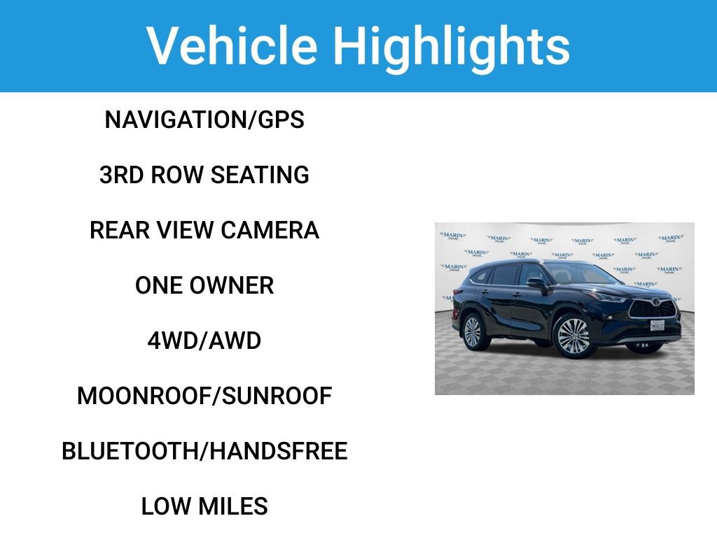 Used 2024 Toyota Highlander Platinum AWD/4WD image 7