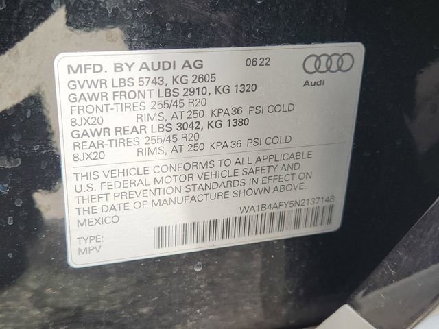 Used 2022 Audi SQ5 Premium Plus w/ Premium Plus Package image 33