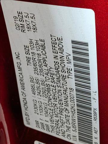 Used 2019 Honda CR-V EX image 24