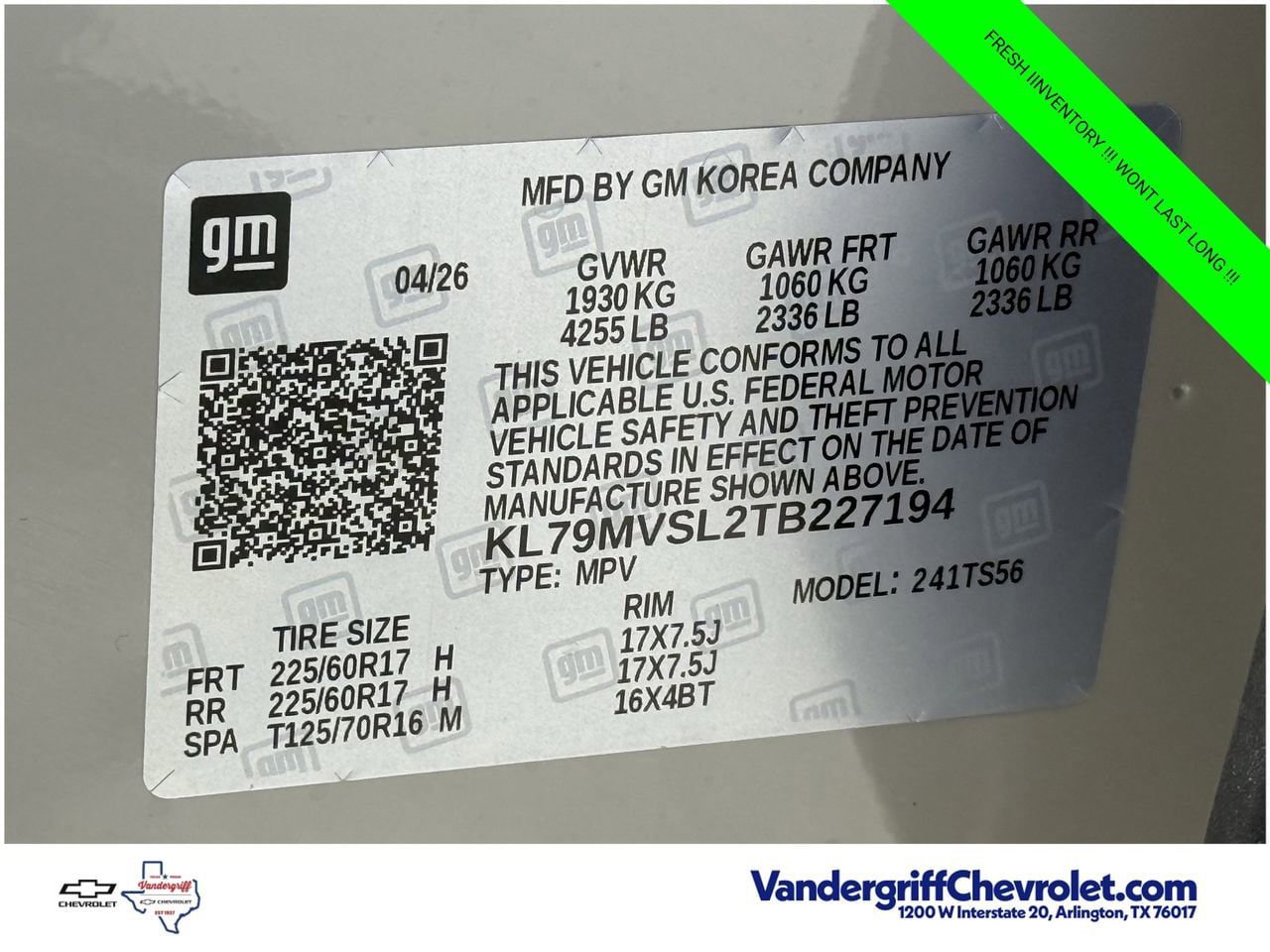 New 2026 Chevrolet TrailBlazer ACTIV w/ Convenience Package FWD image 23