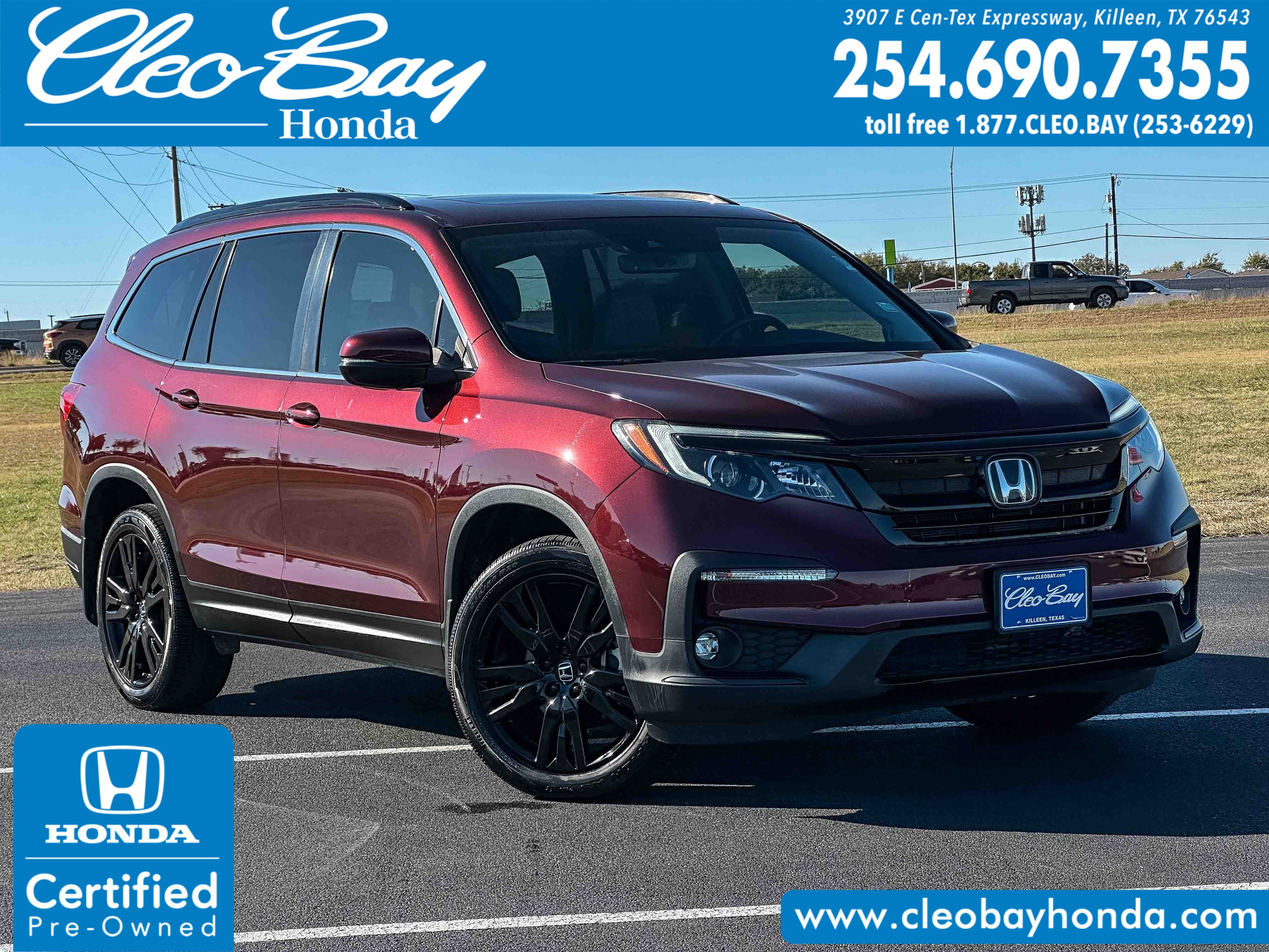 Certified 2022 Honda Pilot Special Edition