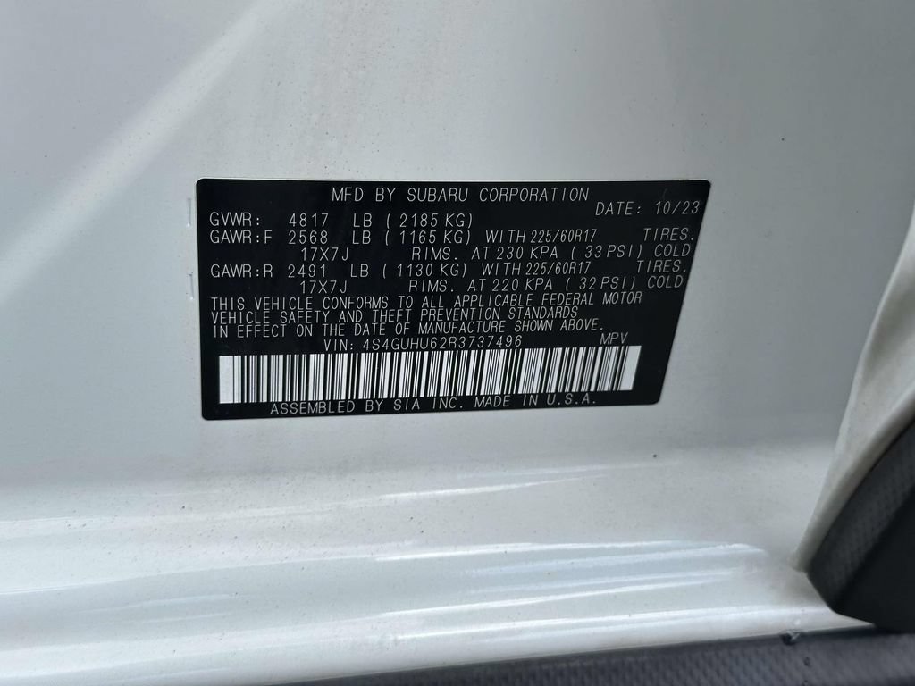 Certified 2024 Subaru Crosstrek 2.5i Wilderness AWD/4WD image 13
