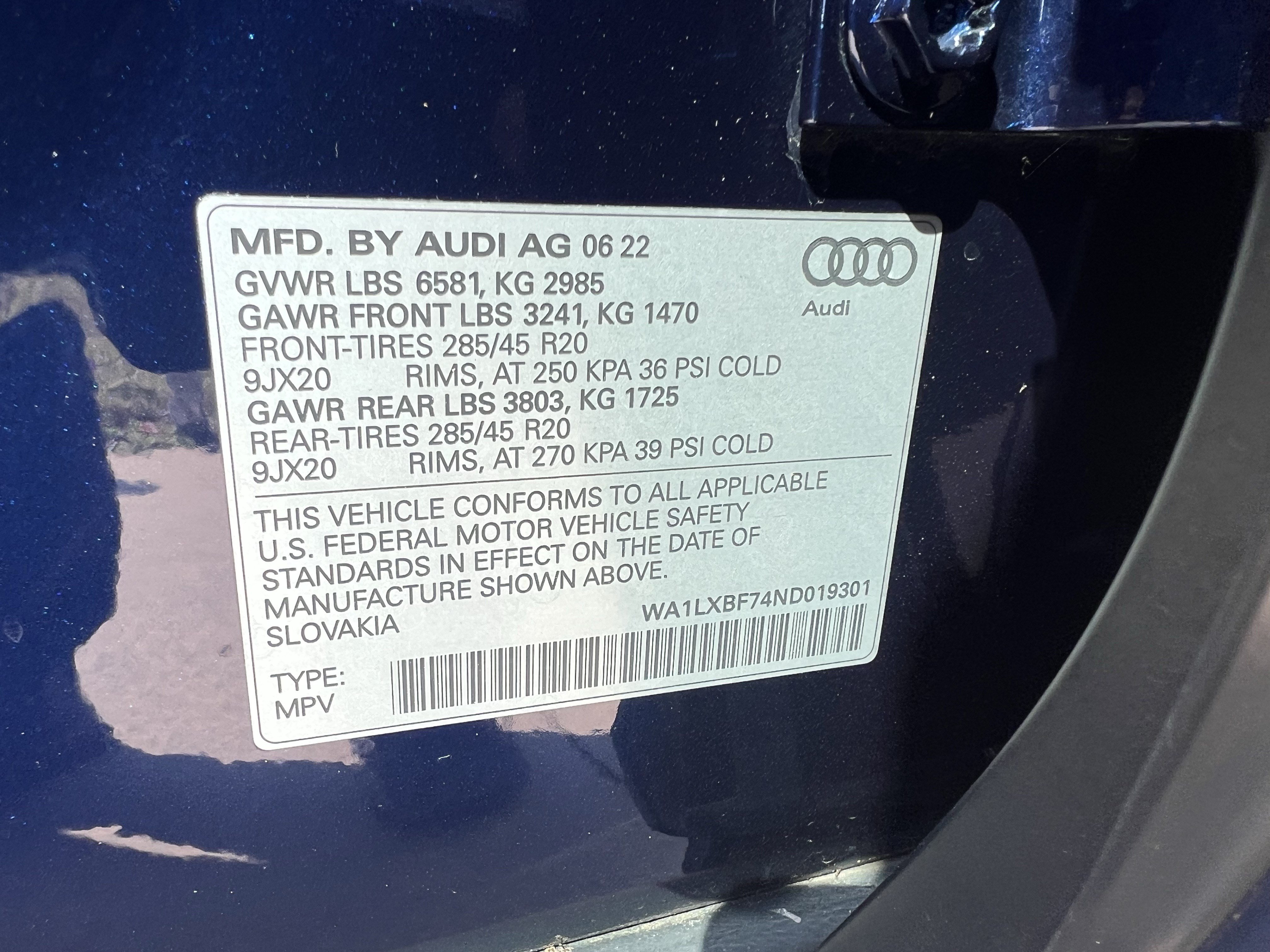Used 2022 Audi Q7 3.0T Premium Plus AWD/4WD image 37