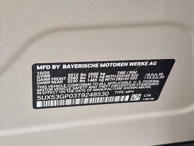 Used 2026 BMW X3 xDrive30i w/ Convenience Package AWD/4WD image 25