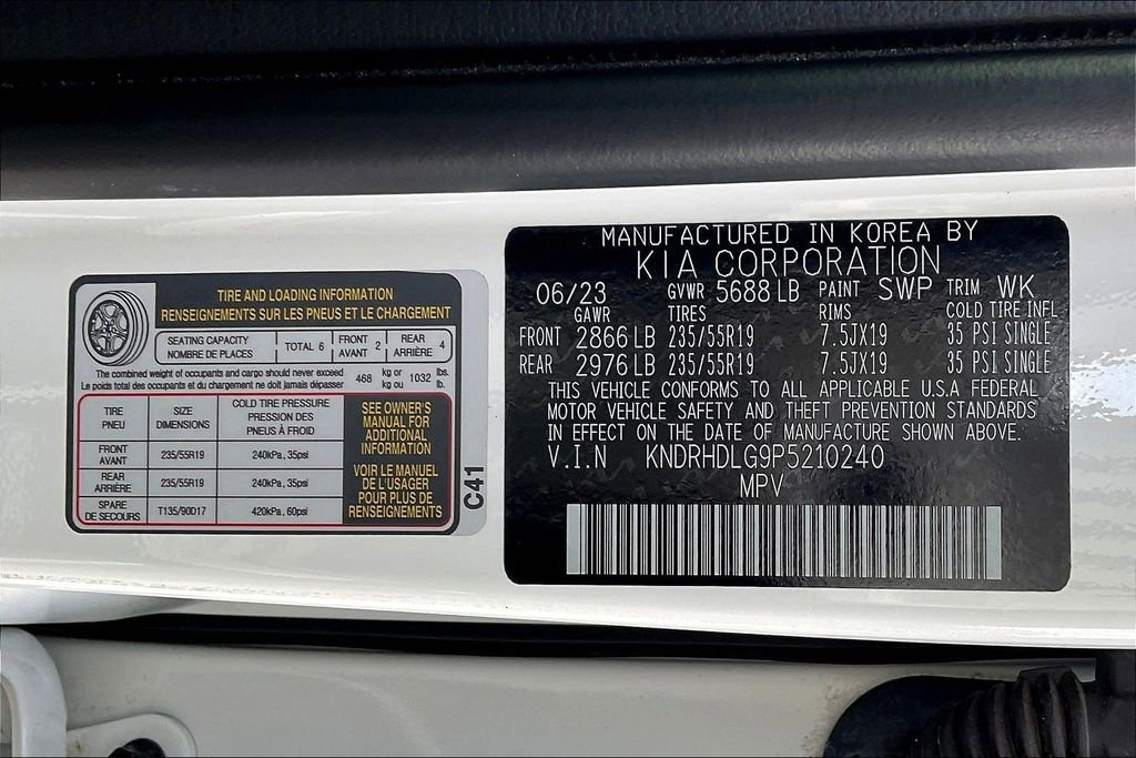 Used 2023 Kia Sorento EX w/ Panoramic Sunroof Package AWD/4WD image 19
