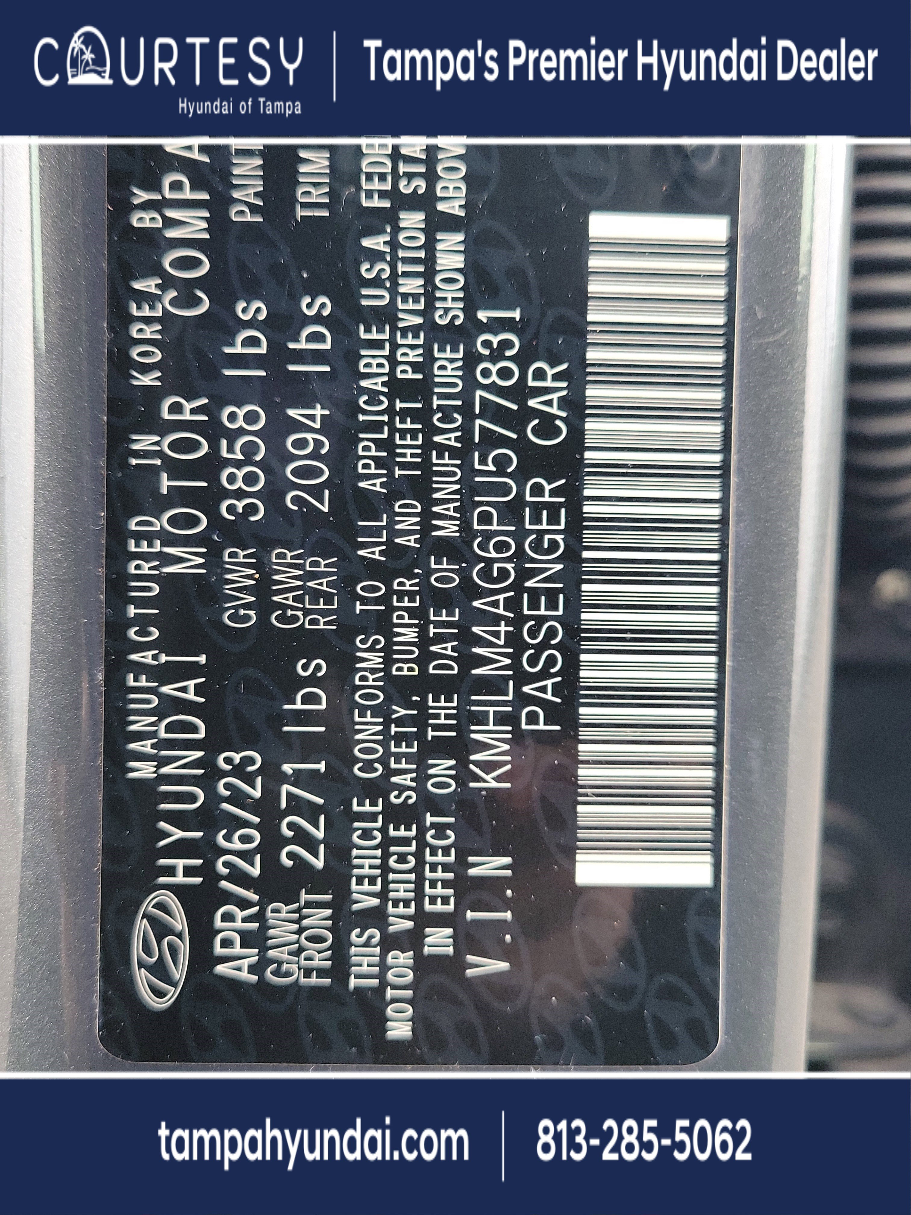 Used 2023 Hyundai Elantra SEL image 30