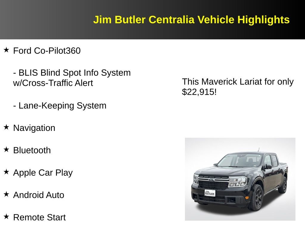 Used 2023 Ford Maverick Lariat w/ Lariat Luxury Package image 5