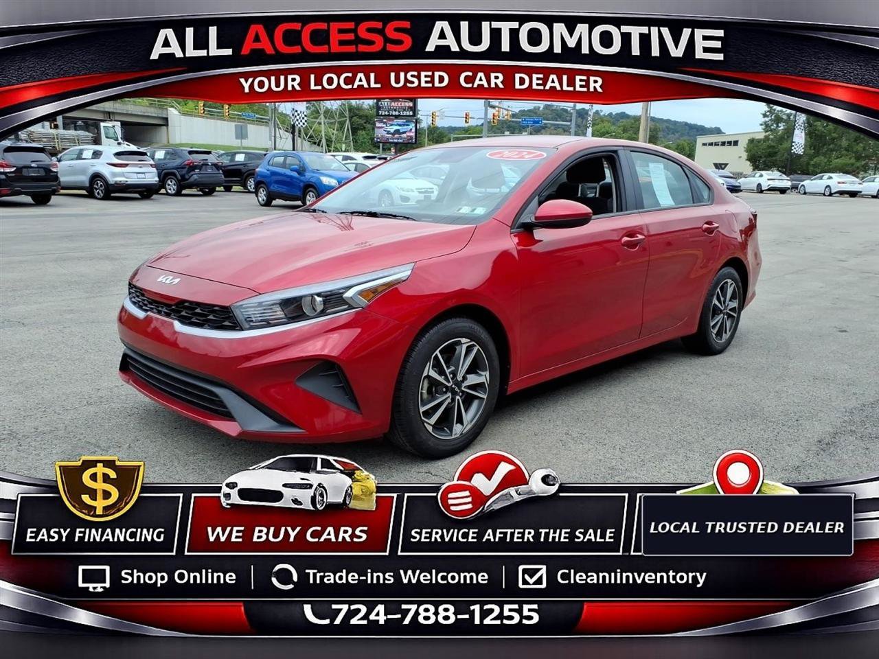 Used 2024 Kia Forte LXS FWD image 3
