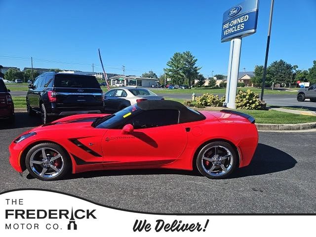 Used 2015 Chevrolet Corvette Stingray Convertible w/ 3LT Preferred Equipment Group RWD image 1