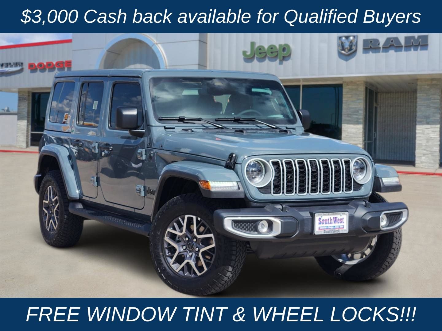 New 2026 Jeep Wrangler Unlimited Sahara