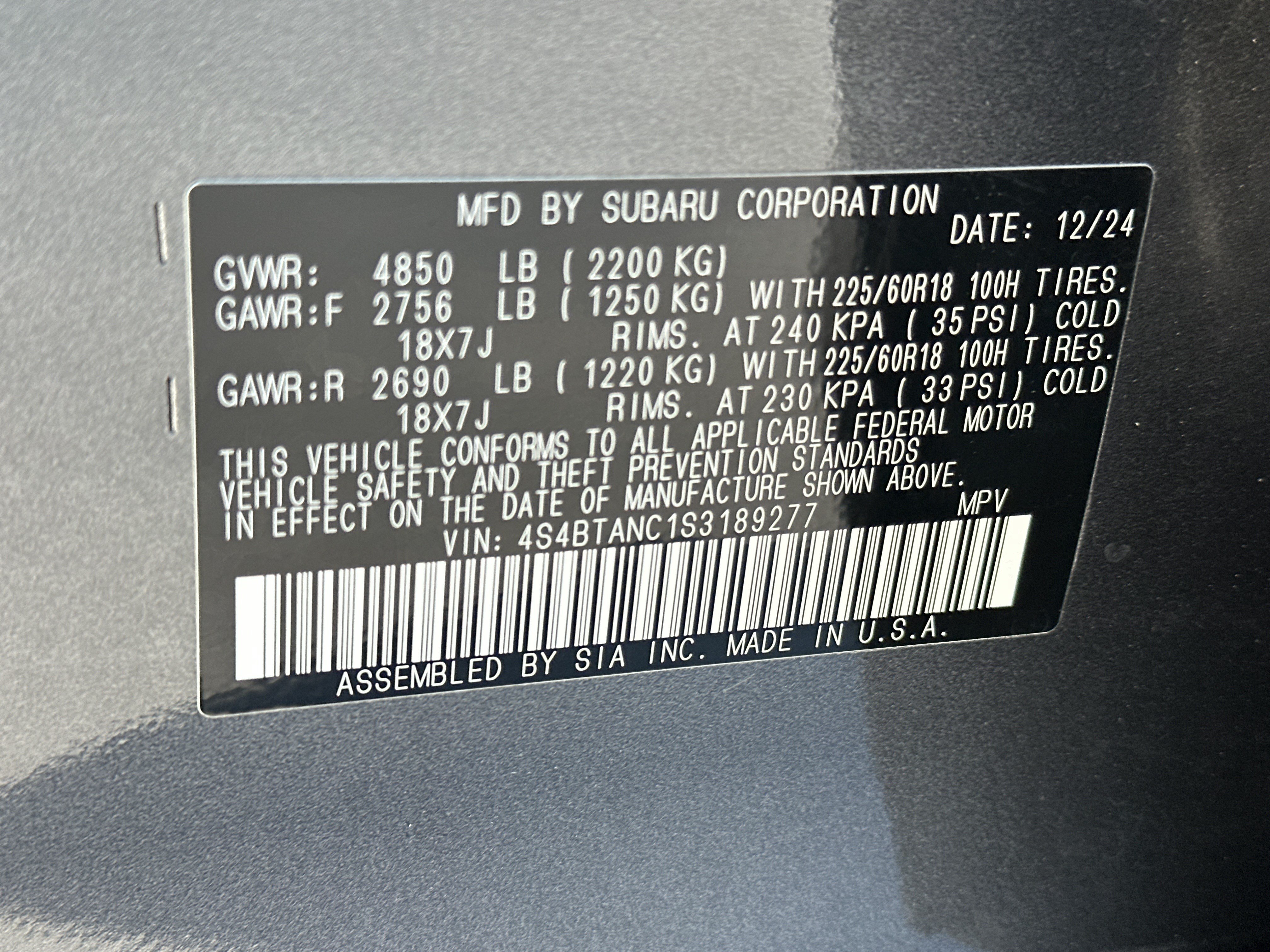 Used 2025 Subaru Outback Limited w/ Popular Package #2 AWD/4WD image 30