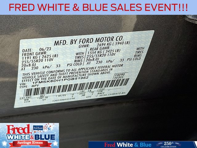 Used 2023 Ford Explorer XLT w/ Equipment Group 202A AWD/4WD image 27