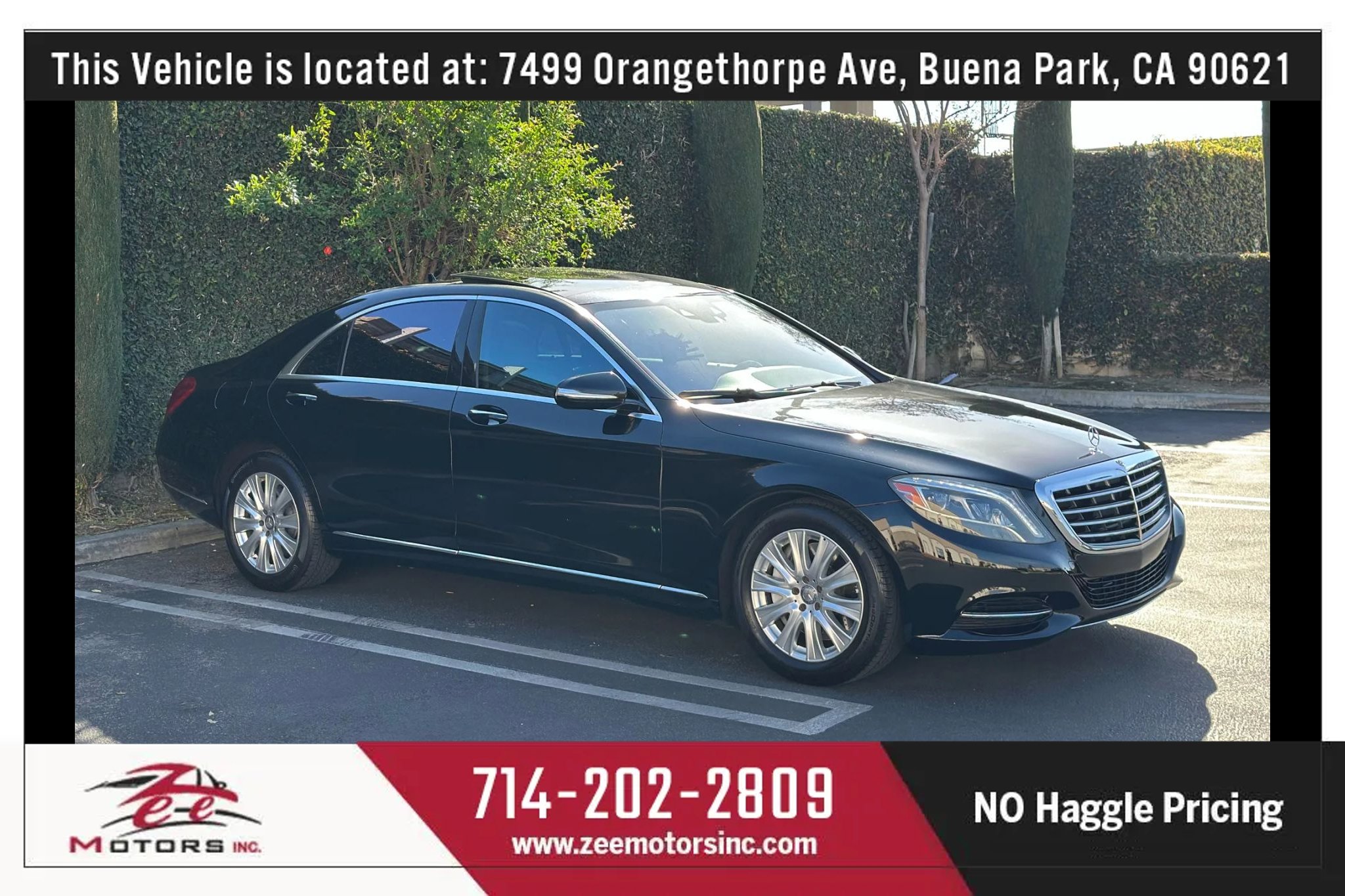 Used 2014 Mercedes-Benz S 550 Sedan image 3