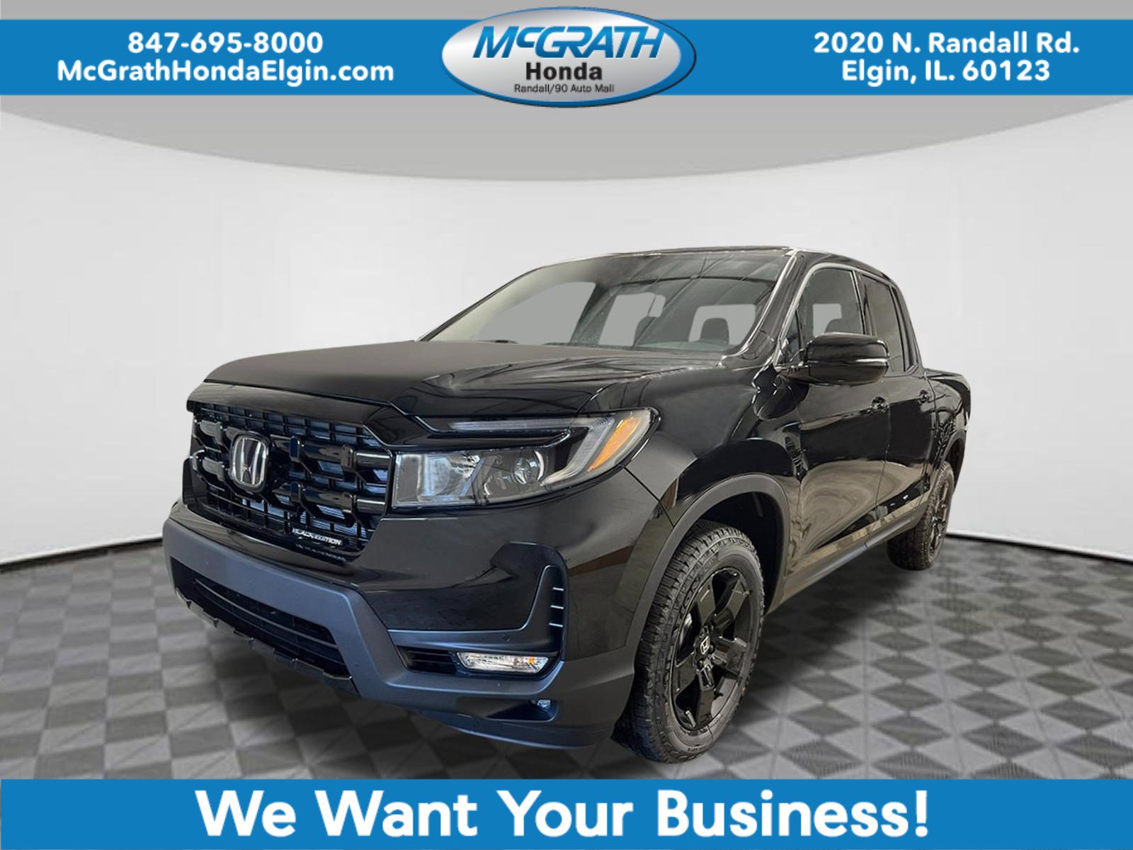 New 2026 Honda Ridgeline Black Edition