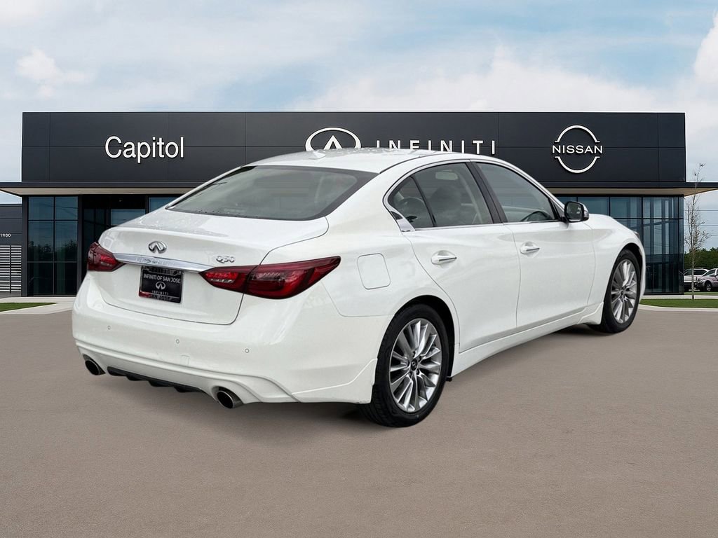 Used 2021 INFINITI Q50 Luxe w/ Cargo Package image 5