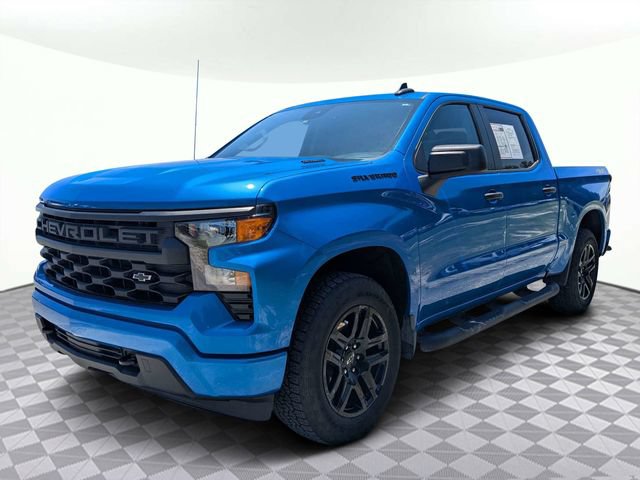 Used 2025 Chevrolet Silverado 1500 Custom w/ Turbomax Blackout Package AWD/4WD image 8