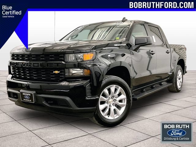 Used 2020 Chevrolet Silverado 1500 Custom w/ Custom Value Package AWD/4WD image 1