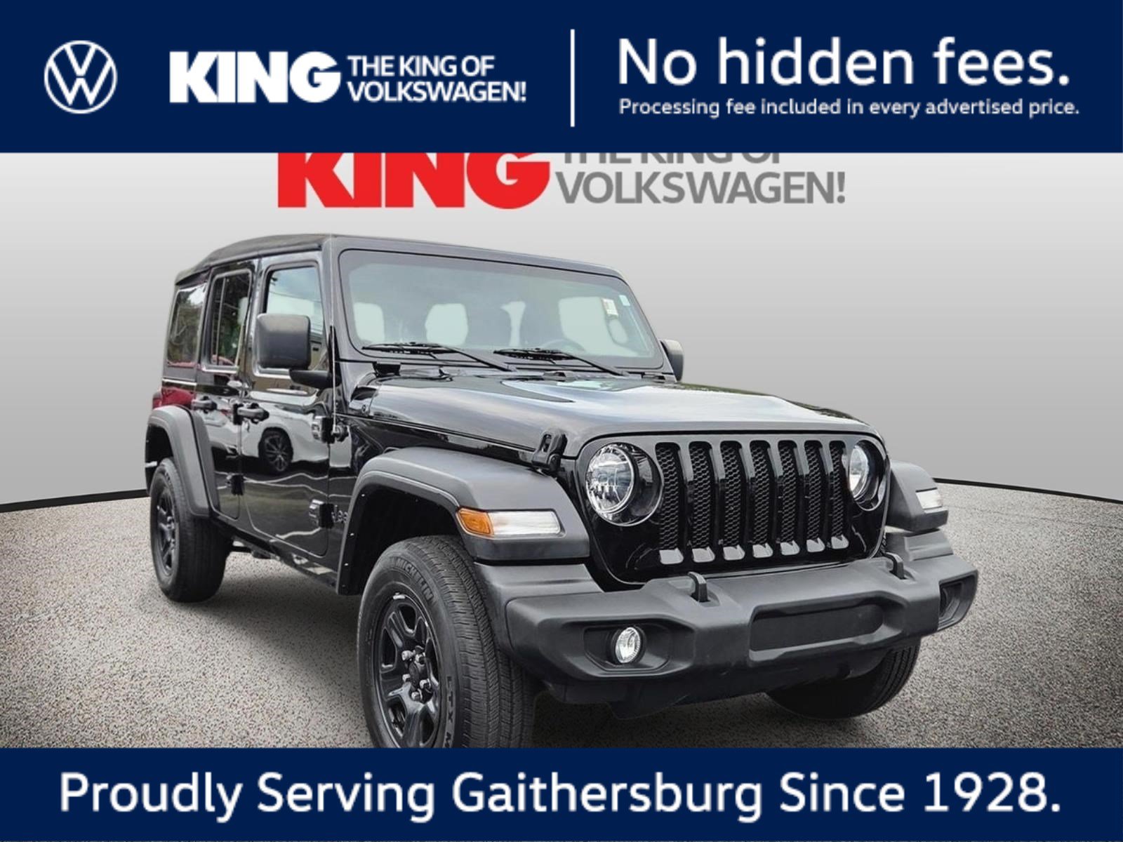 Used 2023 Jeep Wrangler Unlimited Sport