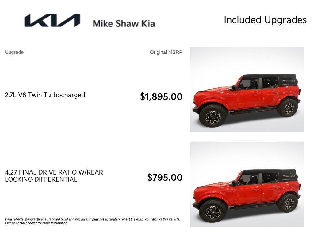 Used 2023 Ford Bronco Outer Banks AWD/4WD image 6