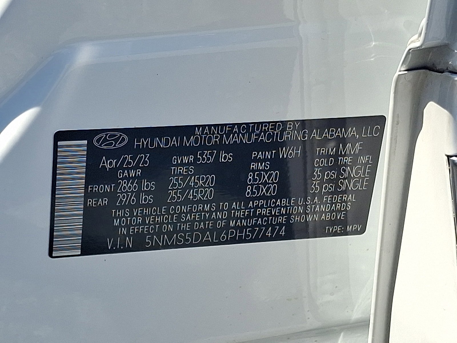 Certified 2023 Hyundai Santa Fe Calligraphy AWD/4WD image 28