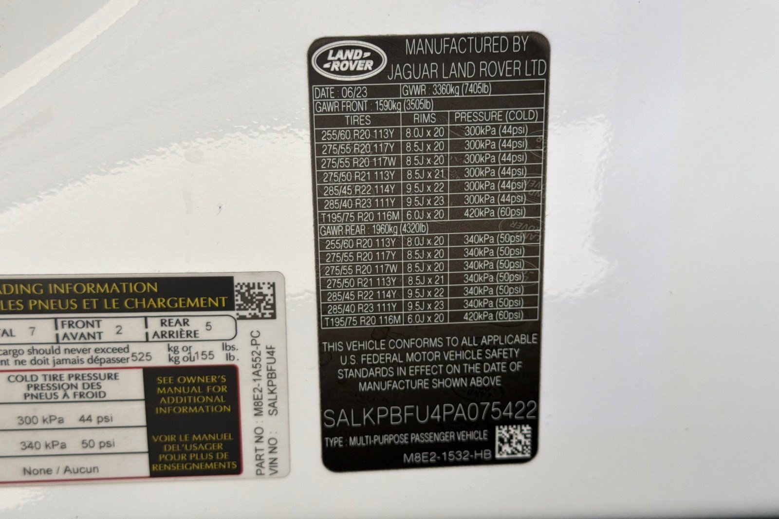 Used 2023 Land Rover Range Rover Long Wheelbase SE AWD/4WD image 29