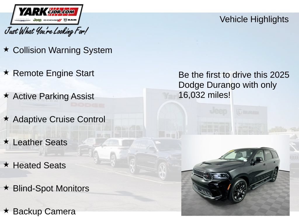 Certified 2025 Dodge Durango R/T AWD/4WD image 13