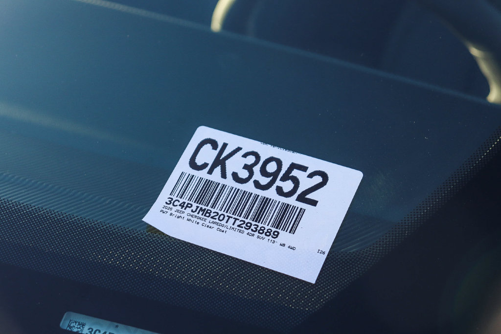 New 2026 Jeep Cherokee Laredo AWD/4WD image 30