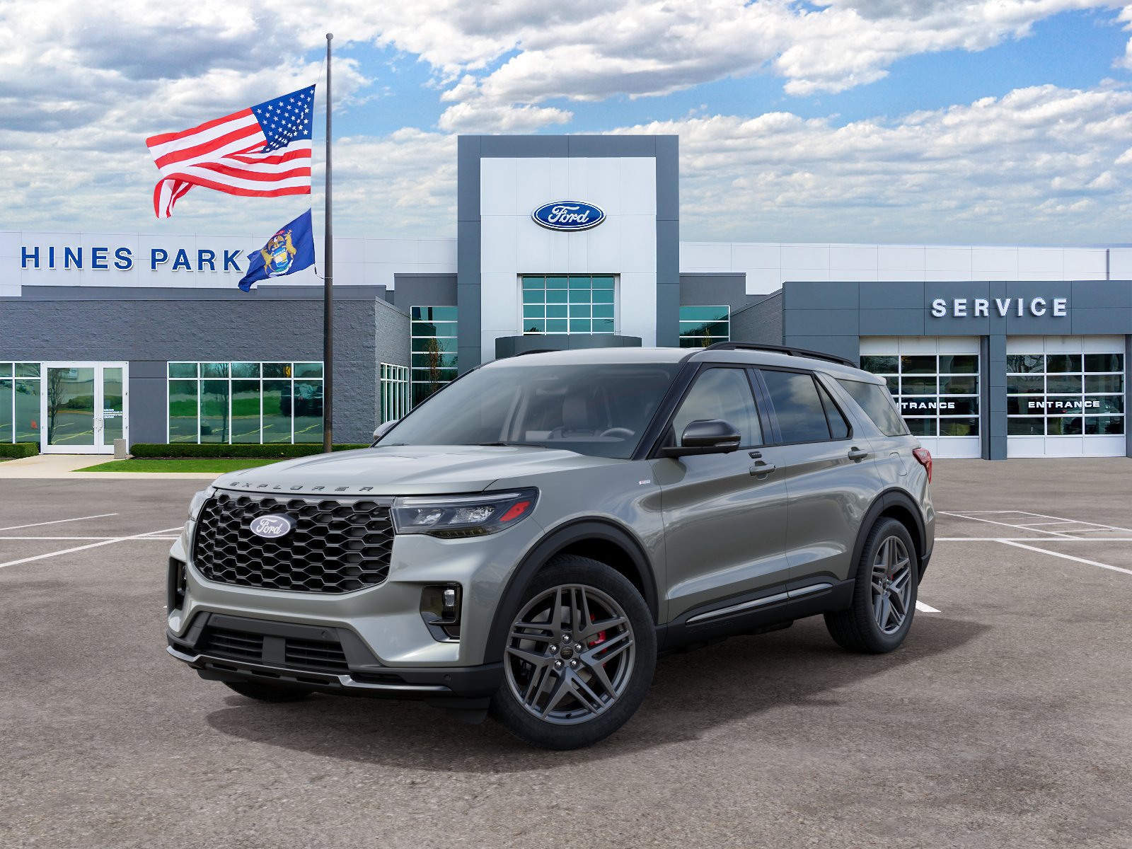 New 2027 Ford Explorer ST-Line w/ Premium Package AWD/4WD image 2