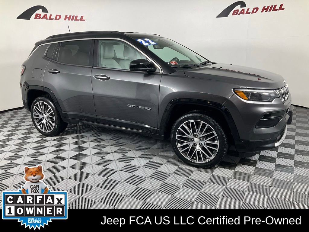 Certified 2022 Jeep Compass Limited w/ Elite Group image 1