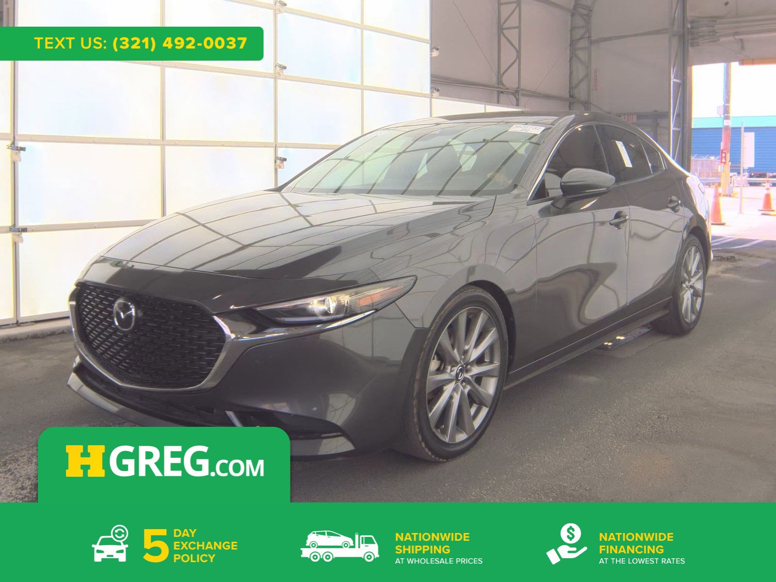 Used 2019 MAZDA MAZDA3 Sedan w/ Premium Package FWD image 1