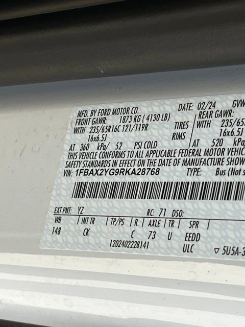 Used 2024 Ford Transit 350 XLT image 35