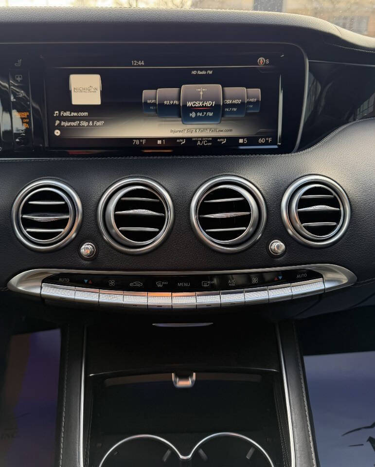 Used 2015 Mercedes-Benz S 550 4MATIC Coupe image 16