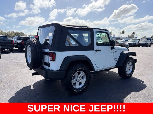 Used 2017 Jeep Wrangler Sport w/ Quick Order Package 24S AWD/4WD image 6