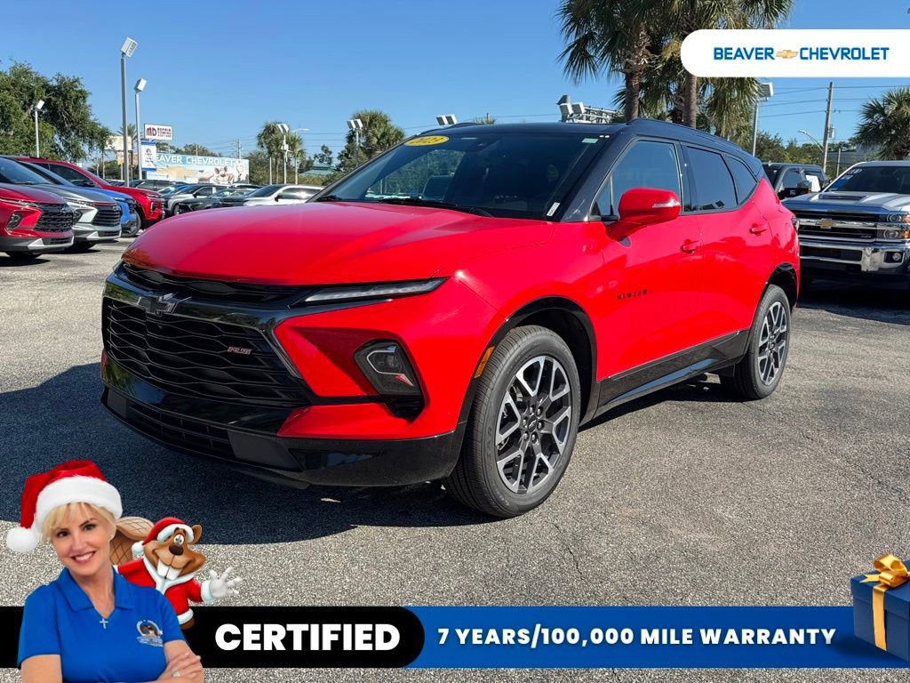 Used 2023 Chevrolet Blazer RS w/ Driver Confidence II Package video 1