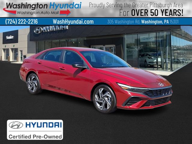 Certified 2025 Hyundai Elantra Sport