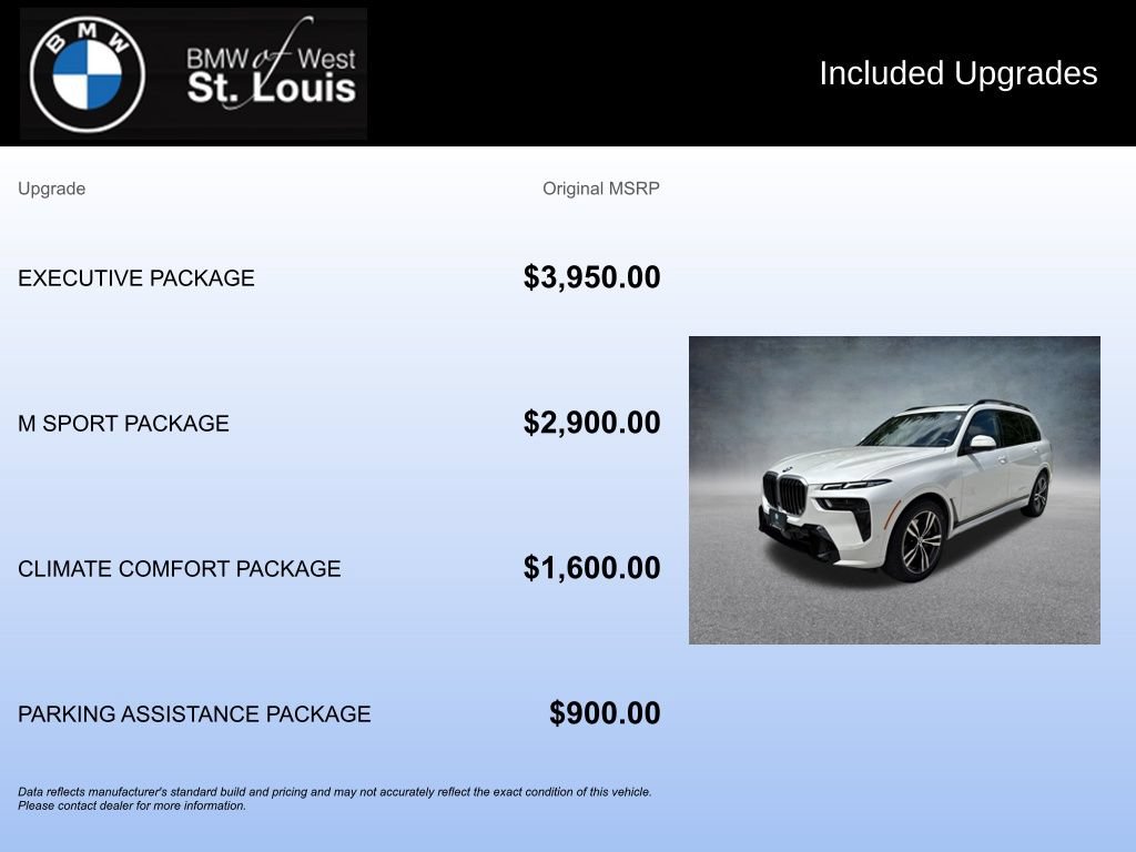Used 2024 BMW X7 xDrive40i w/ Executive Package AWD/4WD image 20