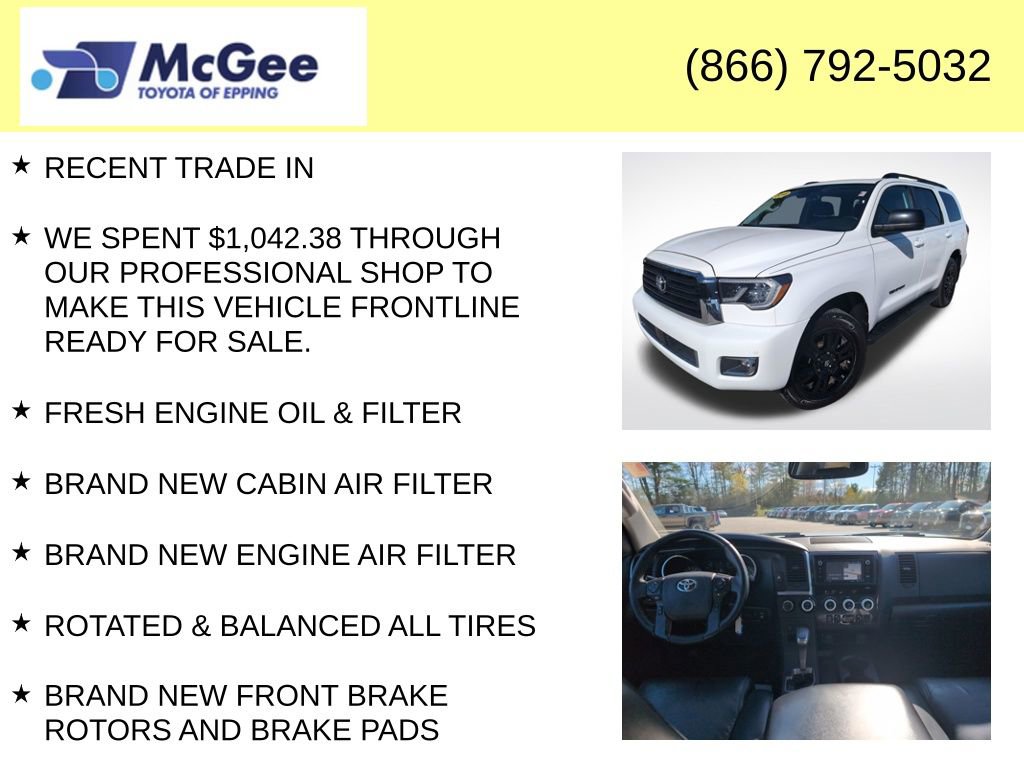 Used 2018 Toyota Sequoia TRD Sport AWD/4WD image 4