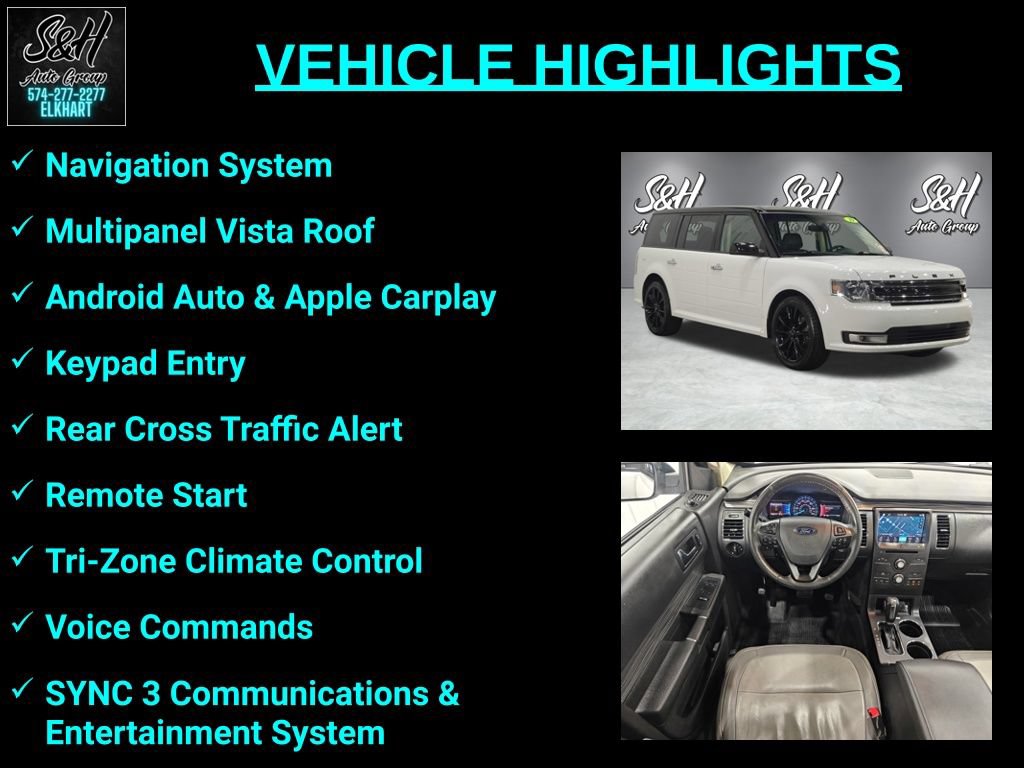 Used 2019 Ford Flex SEL w/ Equipment Group 202A AWD/4WD image 3